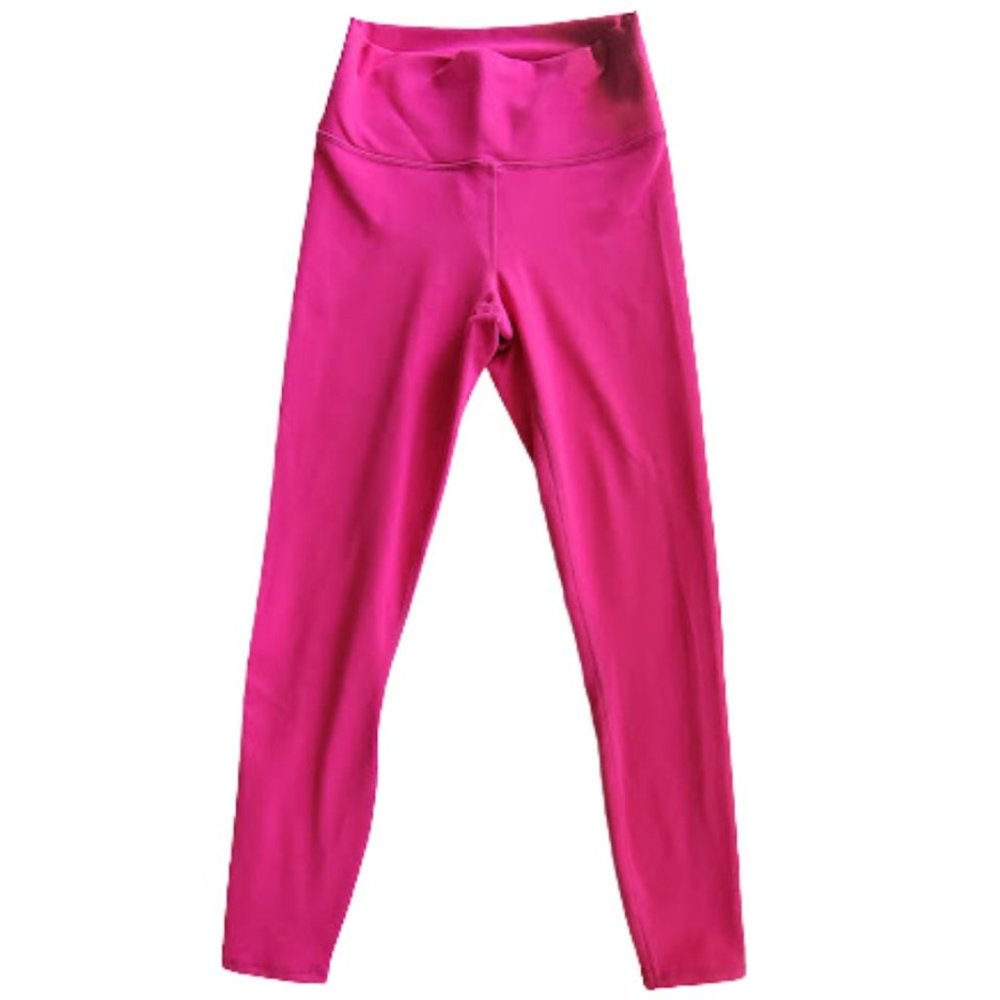 NWOT Fabletics Dark Pink Define PowerHold® High-Waisted 7/8 Legging